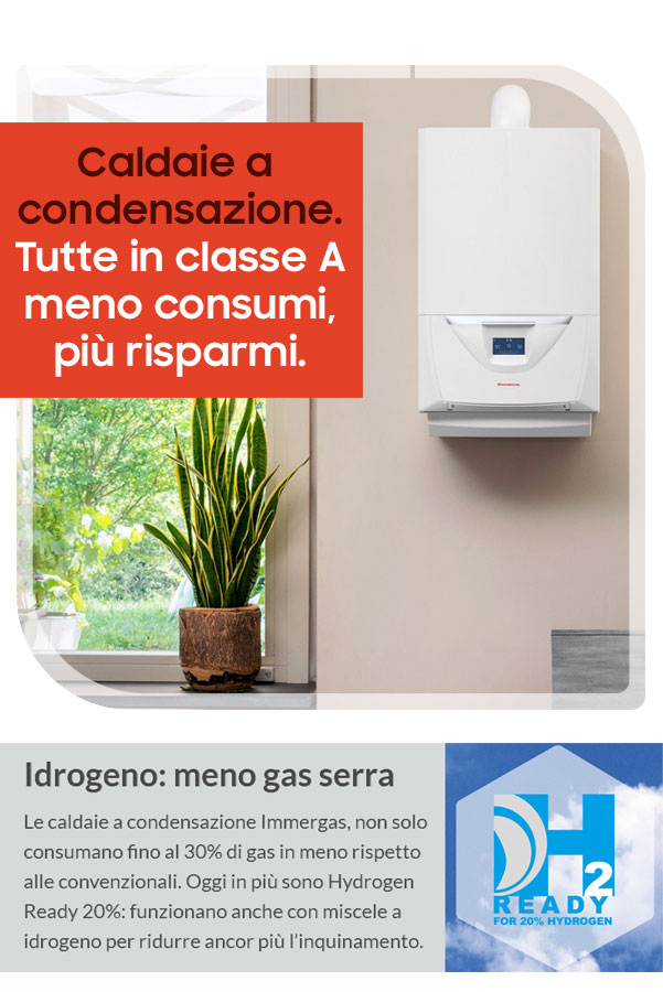 Caldaie a condensazione Immergas